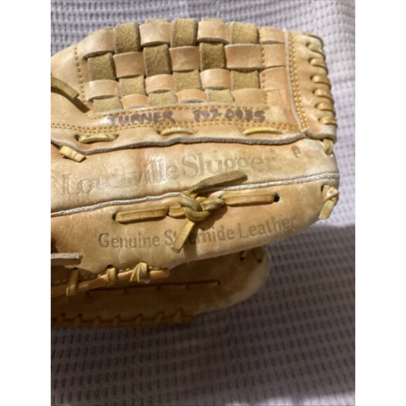 Louisville Slugger Leather 13.5" Softball Baseball Glove Right Hand Throw LPS8 - Picture 7 of 16